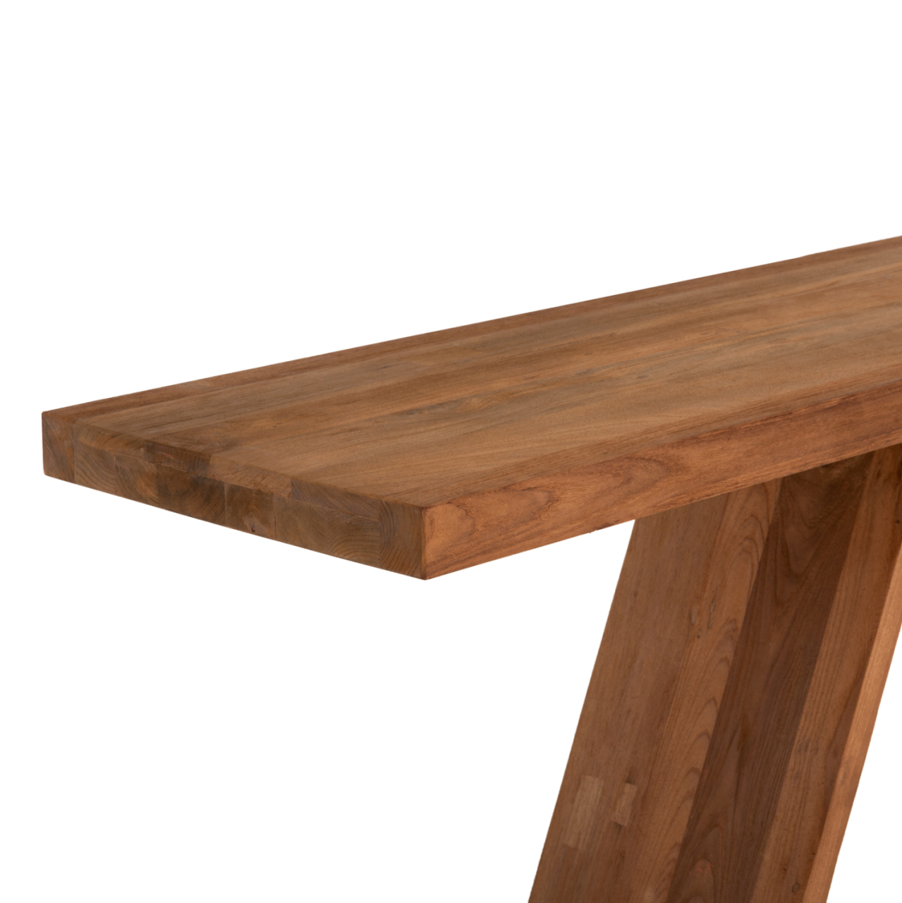 CONSOLE HM9555 MADE OF TEAK WOOD IN NATURAL COLOR 220x50x90Hcm. [4]