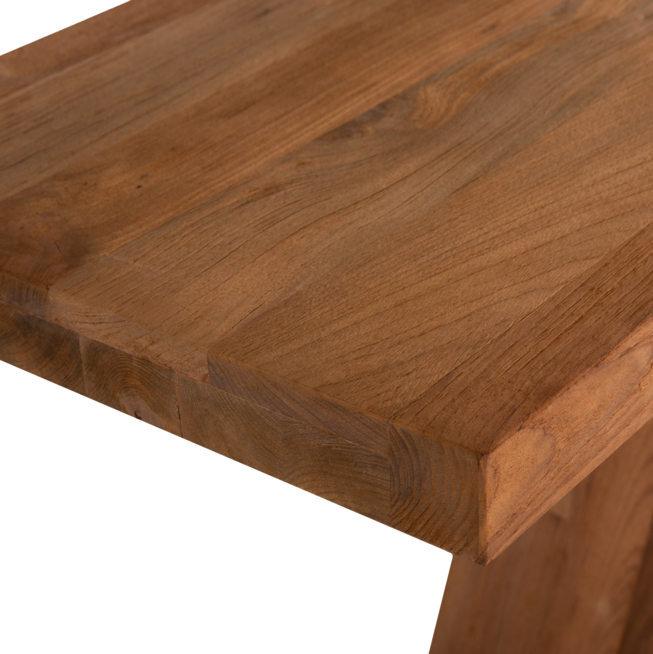 CONSOLE HM9555 MADE OF TEAK WOOD IN NATURAL COLOR 220x50x90Hcm. [6]