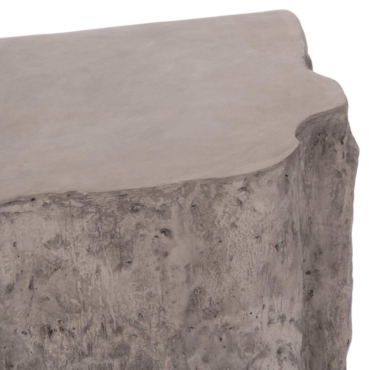 CONSOLE ROCK INTERON HM18152.03 FIBER CEMENT IN GREY--120x50x71Hcm. [8]