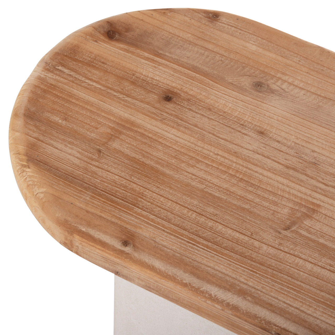 CONSOLE SANTORINI HM18338 FIR WOOD TABLETOP-MDF BASE IN OFF-WHITE 150x35x82Hcm. [5]