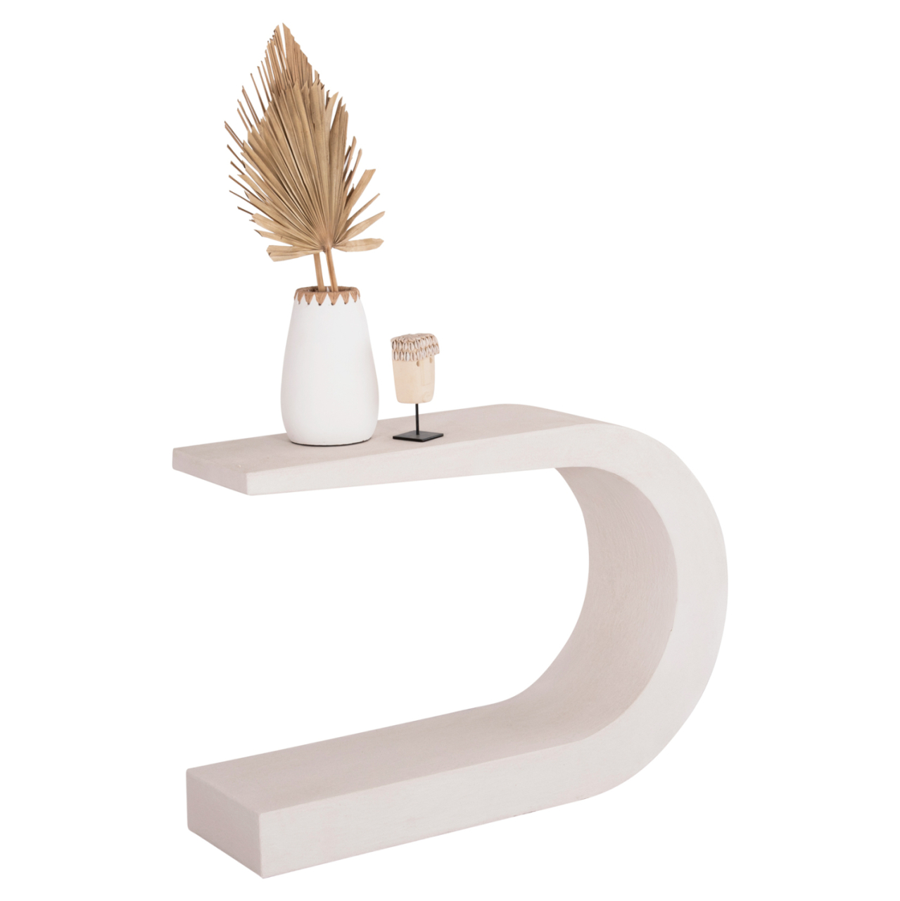 CONSOLE SERIES SANTORINI HM18049 MDF IN OFF-WHITE COLOR 110x30x70Hcm. [1]