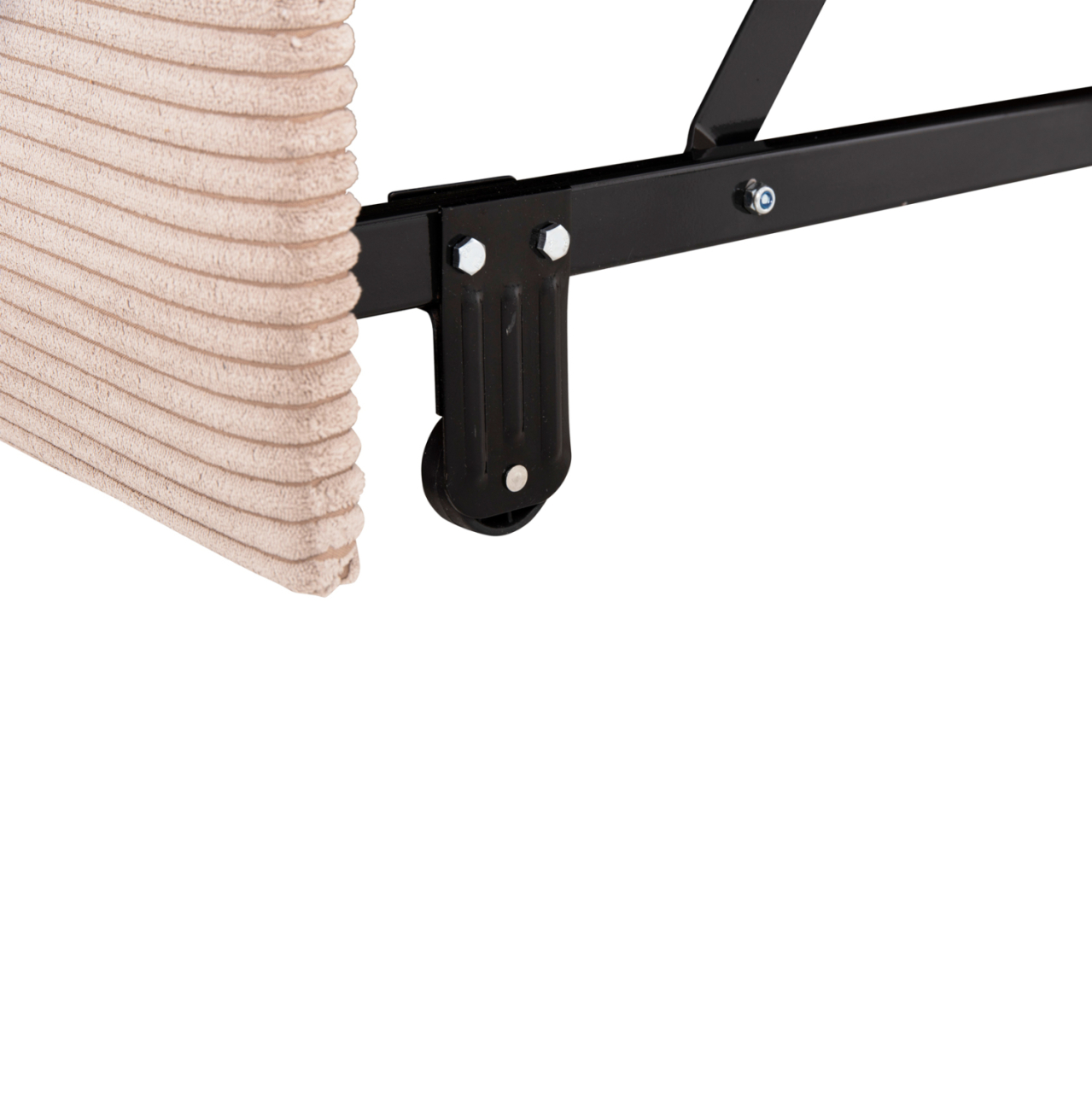 CORNER (LEFT) SOFA-BED WITH STORAGE SPACE ALDO HM3276.01L BEIGE FABRIC 256x91-159x87Hcm. [10]