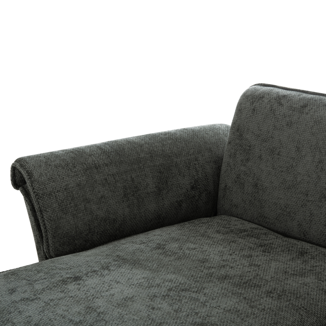 CORNER REVERSIBLE SOFA-BED MAILO HM6071.03 GREEN FABRIC-METAL LEGS 300x145x80Hcm. [7]