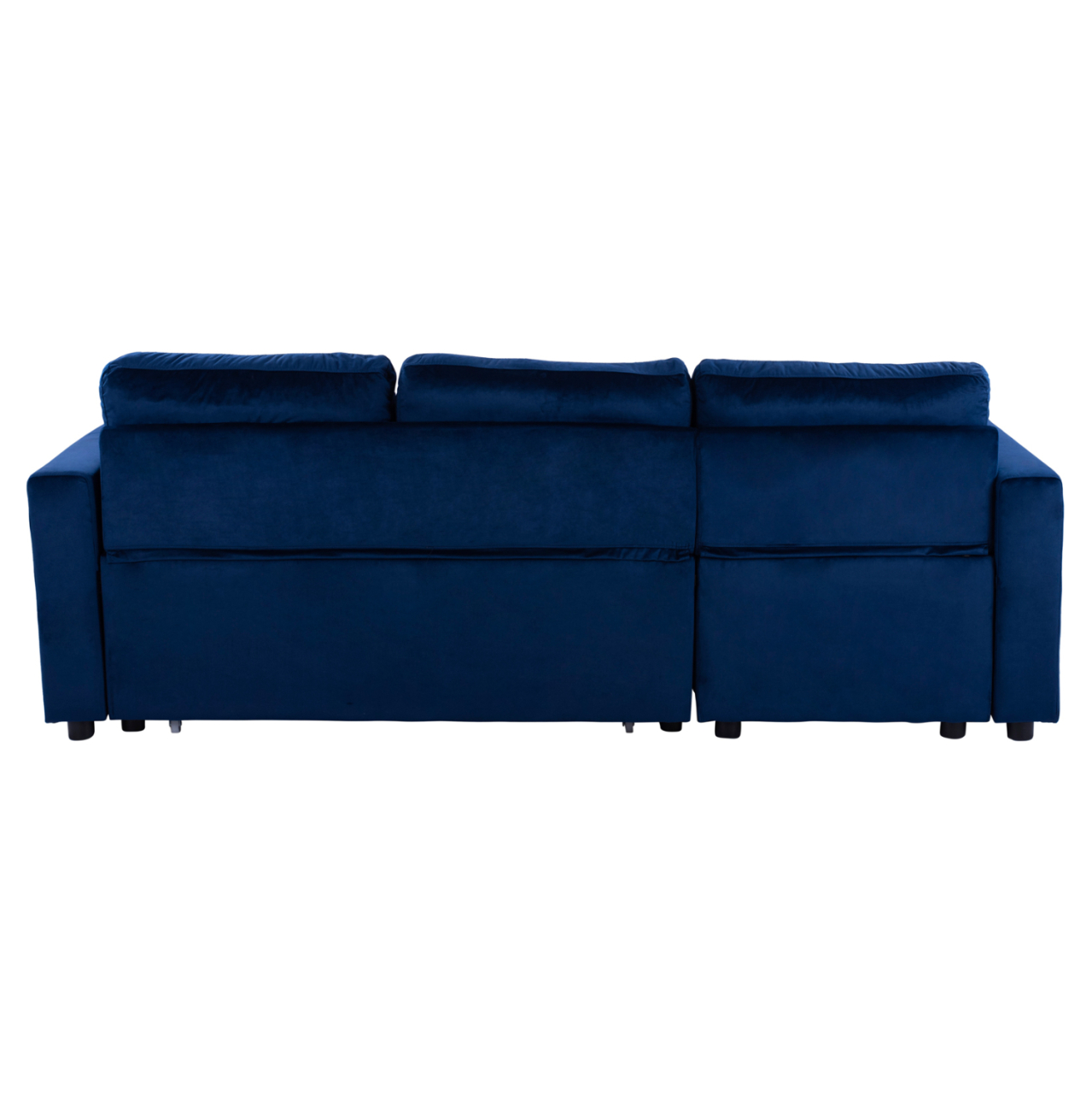 Corner Sofa Bed Wayne 224x147x85 HM3028.18 Velvet Blue [5]