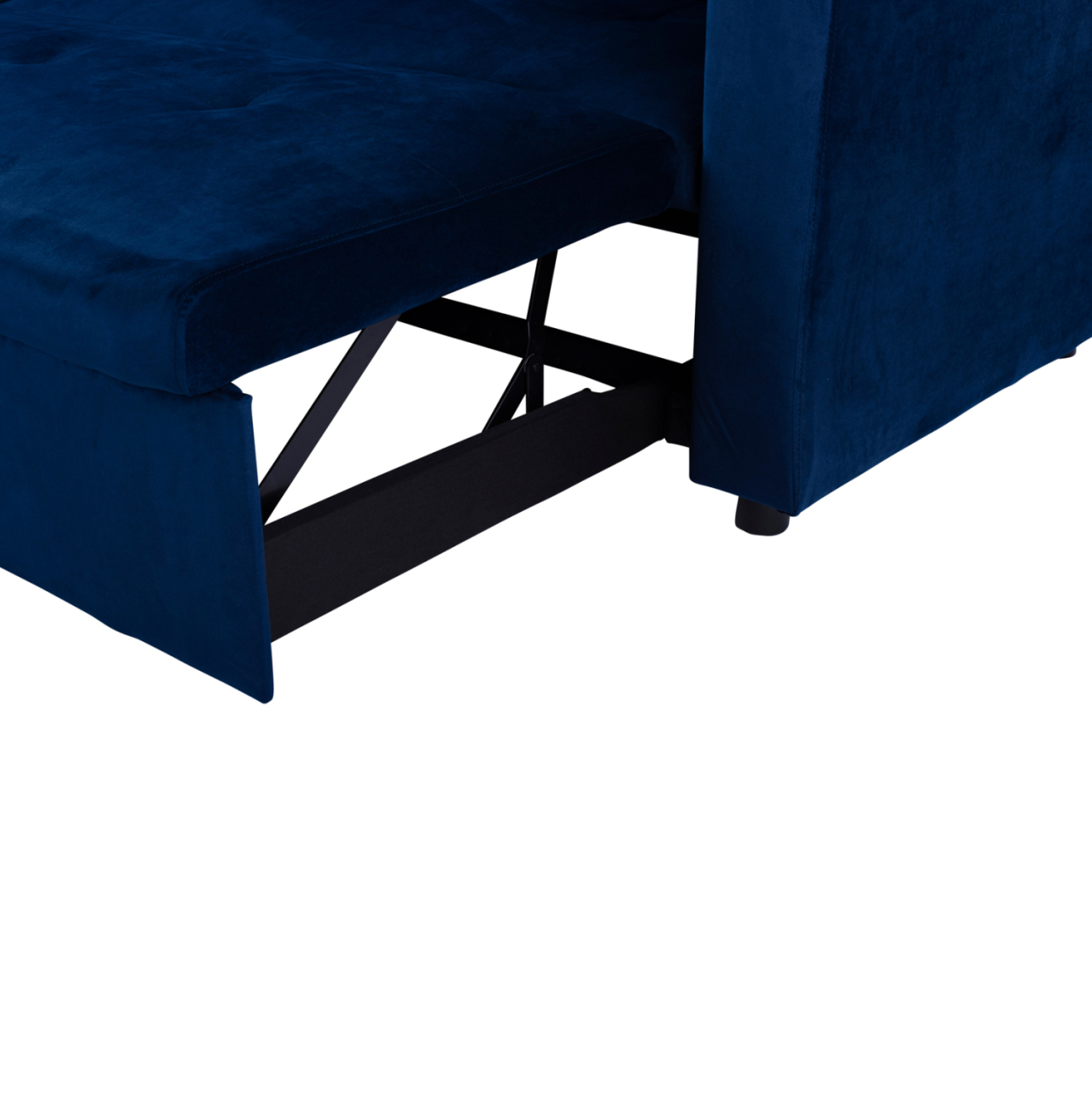 Corner Sofa Bed Wayne 224x147x85 HM3028.18 Velvet Blue [8]