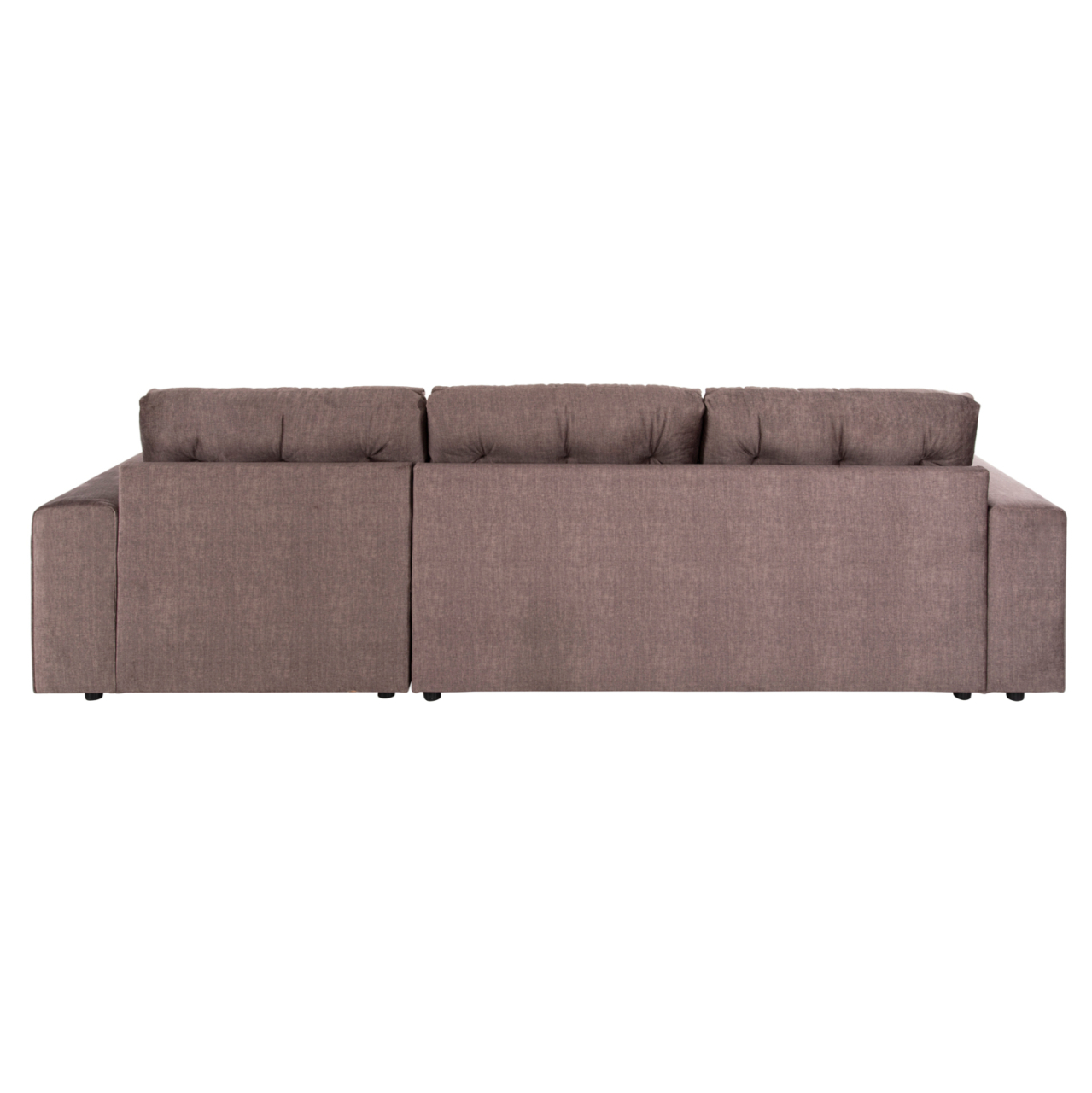 CORNER SOFA-BED WITH STORAGE SPACE CLANCY HM3281.03R BROWN FABRIC 308x181x92Hcm. [6]