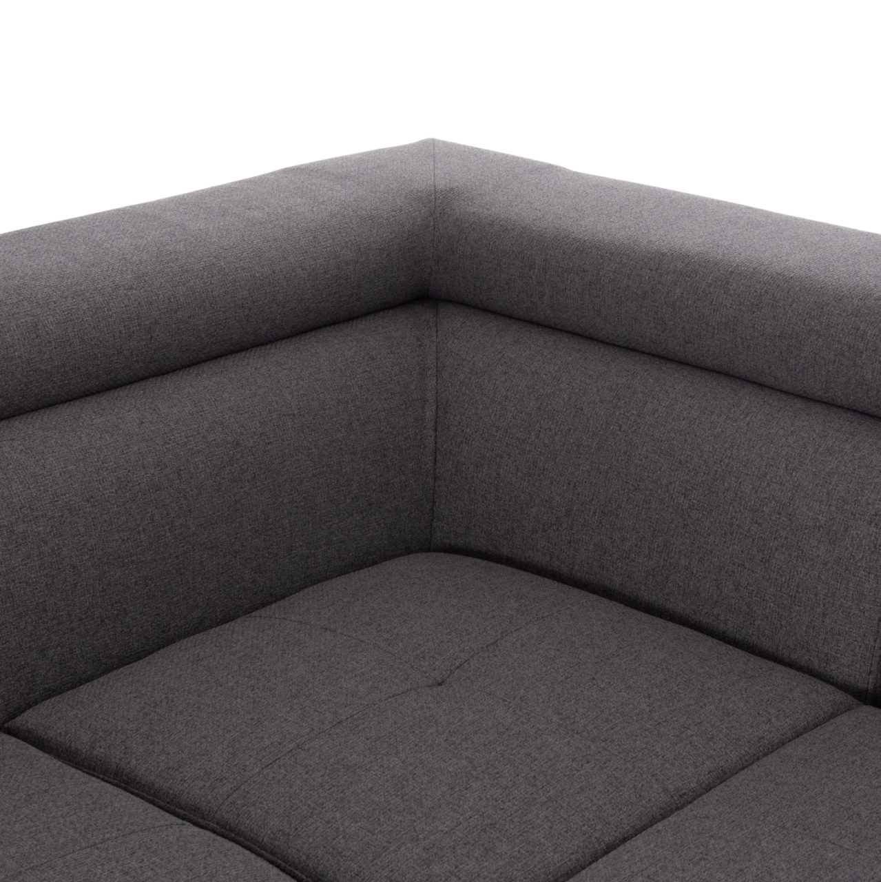CORNER SOFA-BED WITH STORAGE SPACE ENCORE HM3301.01L GREY FABRIC 285x205x90Hcm. [7]