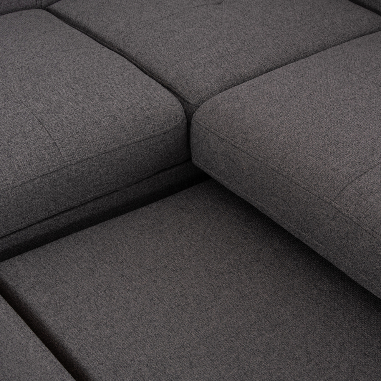 CORNER SOFA-BED WITH STORAGE SPACE ENCORE HM3301.01L GREY FABRIC 285x205x90Hcm. [8]