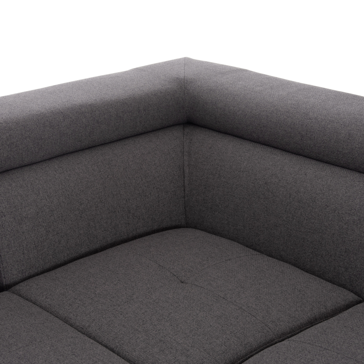 CORNER SOFA-BED WITH STORAGE SPACE ENCORE HM3301.01R GREY FABRIC 285x205x90Hcm. [8]
