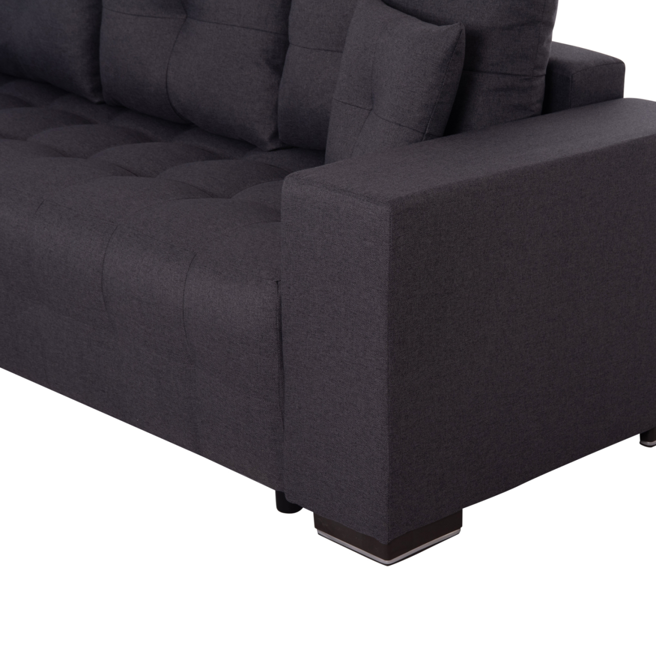 CORNER SOFA-BED WITH STORAGE SPACE TRENDSTON HM3302.01L GREY FABRIC 298x177x95Hcm. [9]