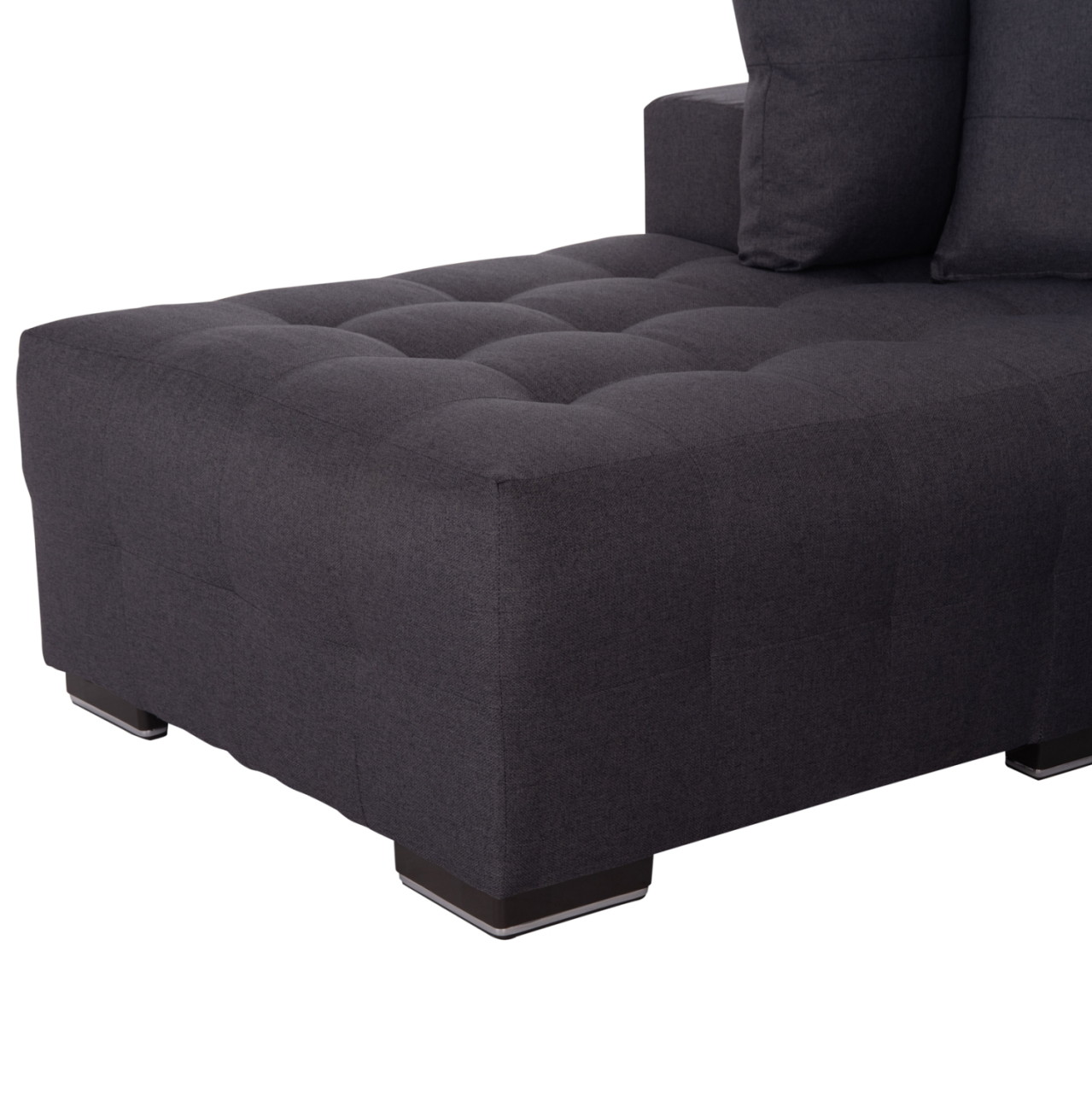 CORNER SOFA-BED WITH STORAGE SPACE TRENDSTON HM3302.01L GREY FABRIC 298x177x95Hcm. [8]
