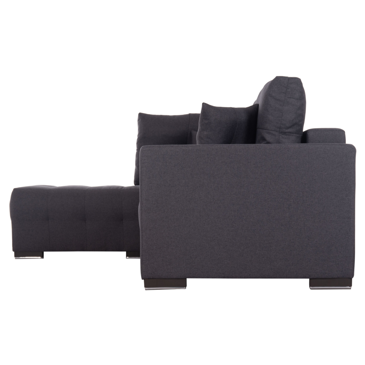 CORNER SOFA-BED WITH STORAGE SPACE TRENDSTON HM3302.01L GREY FABRIC 298x177x95Hcm. [5]