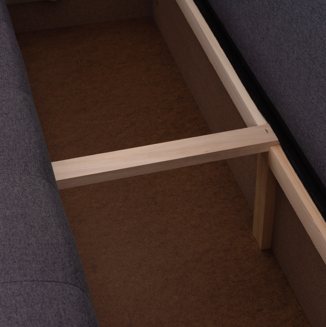 CORNER SOFA-BED WITH STORAGE SPACE TRENDSTON HM3302.01L GREY FABRIC 298x177x95Hcm. [10]