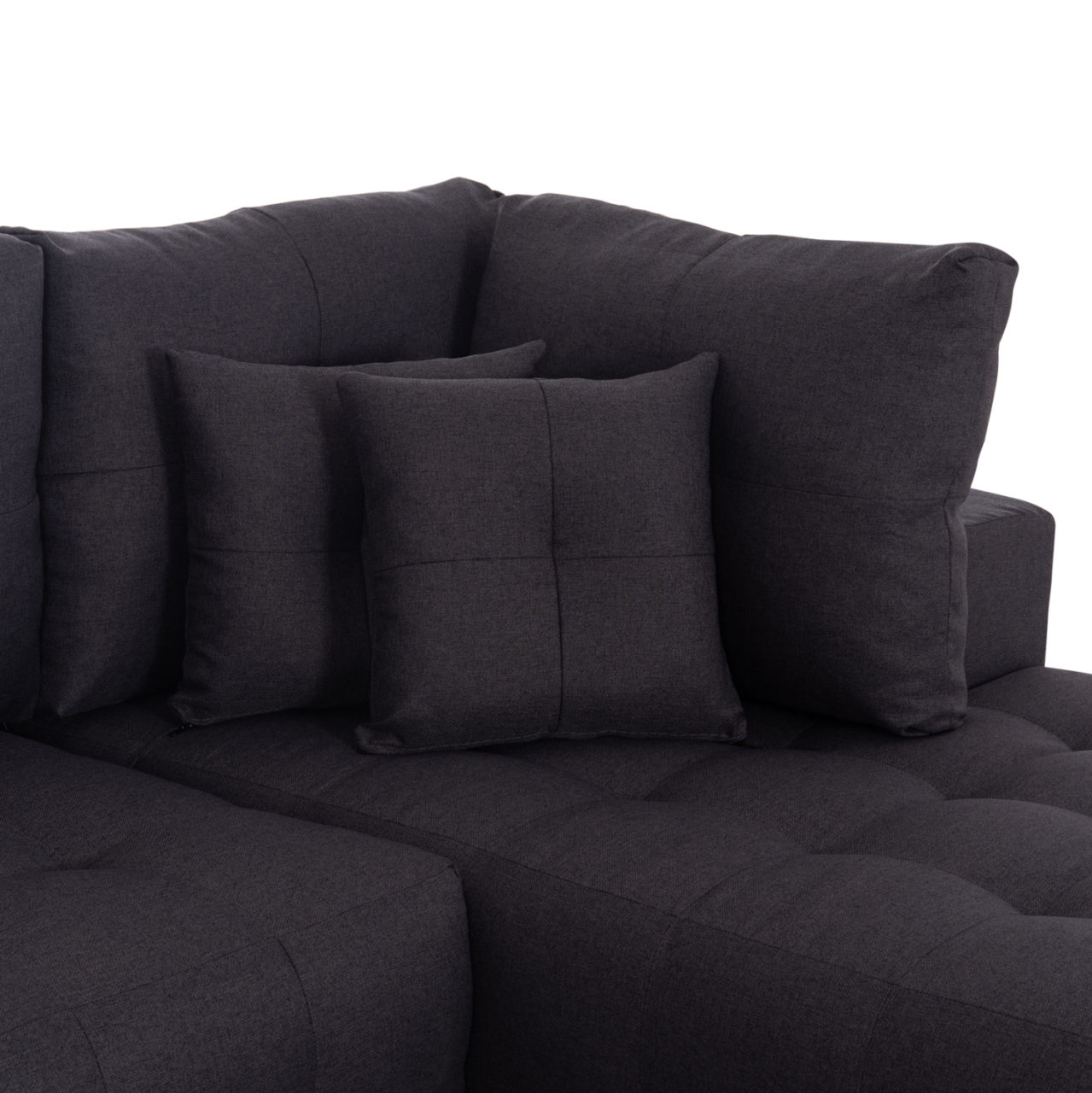 CORNER SOFA-BED WITH STORAGE SPACE TRENDSTON HM3302.01R GREY FABRIC 298x177x95Hcm. [7]
