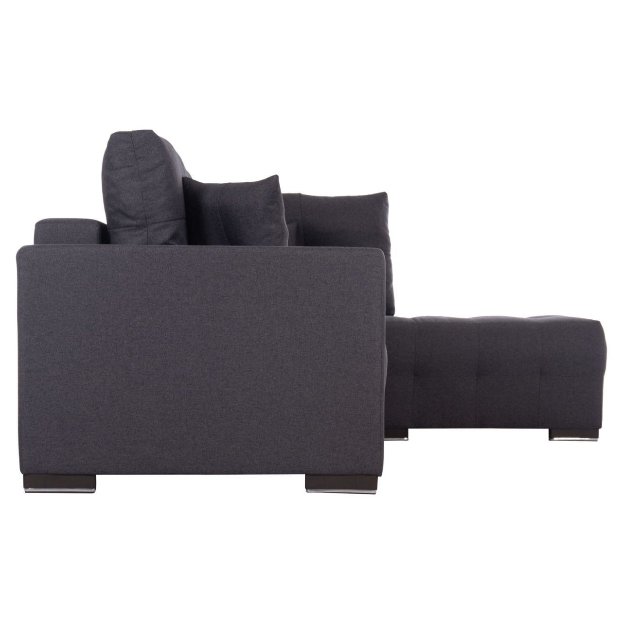 CORNER SOFA-BED WITH STORAGE SPACE TRENDSTON HM3302.01R GREY FABRIC 298x177x95Hcm. [5]