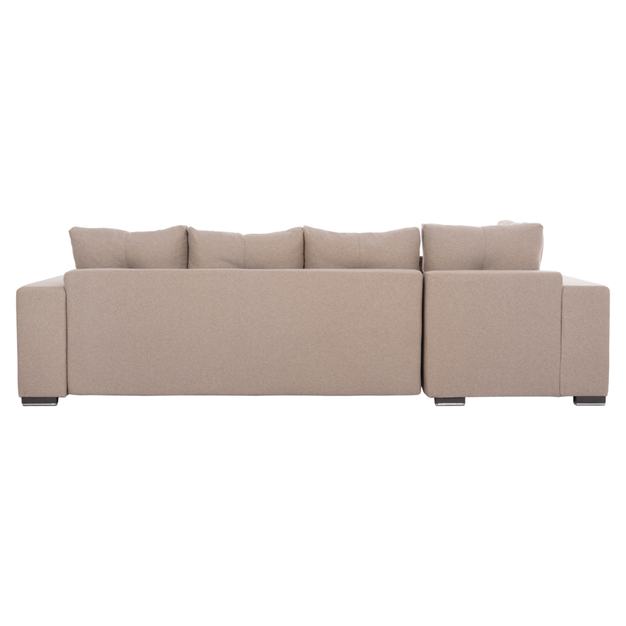 CORNER SOFA-BED WITH STORAGE SPACE TRENDSTON HM3302.03L BEIGE FABRIC 298x177x95Hcm. [6]