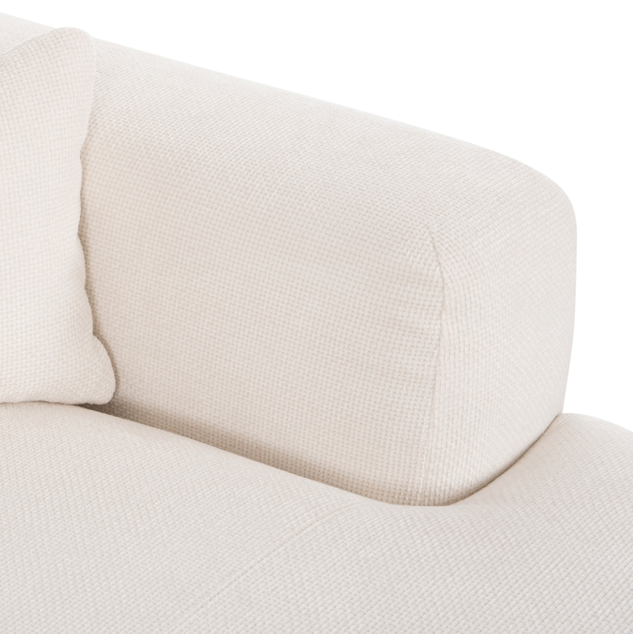 CORNER SOFA BRICKEN HM3275.02R WHITE FABRIC 110-282x98-160x72Hcm. [10]
