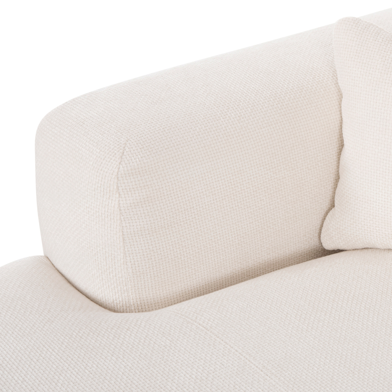 CORNER SOFA (LEFT) BRICKEN HM3275.02L WHITE FABRIC 110-282x98-160x72Hcm. [10]