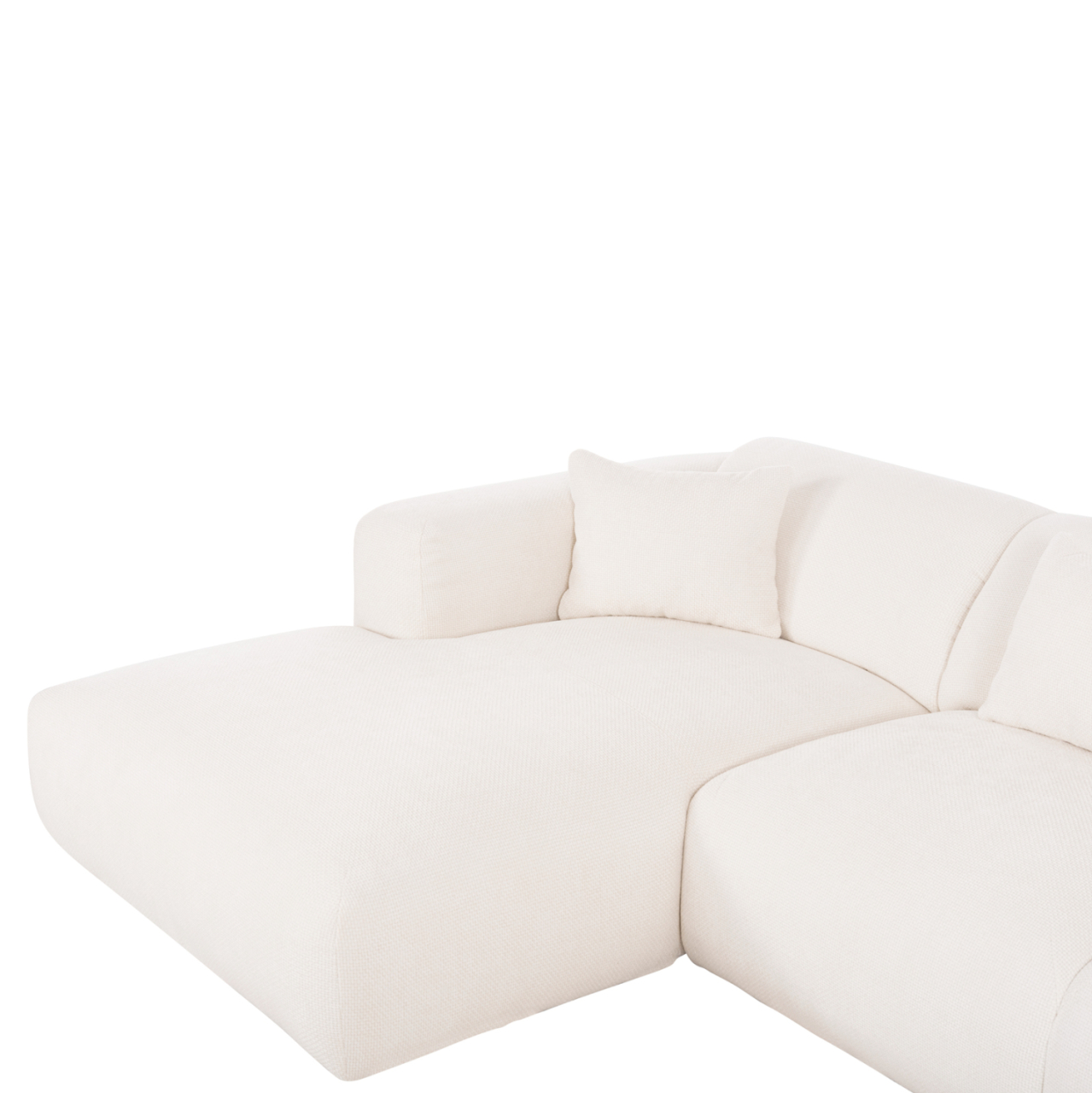 CORNER SOFA (LEFT) BRICKEN HM3275.02L WHITE FABRIC 110-282x98-160x72Hcm. [7]