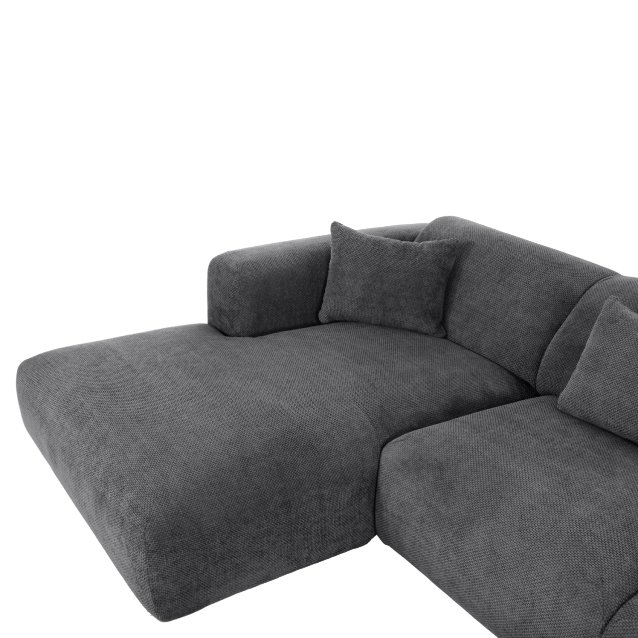 CORNER SOFA (LEFT) BRICKEN HM3275.04L ANTHRACITE FABRIC 110-282x98-160x72Hcm. [8]