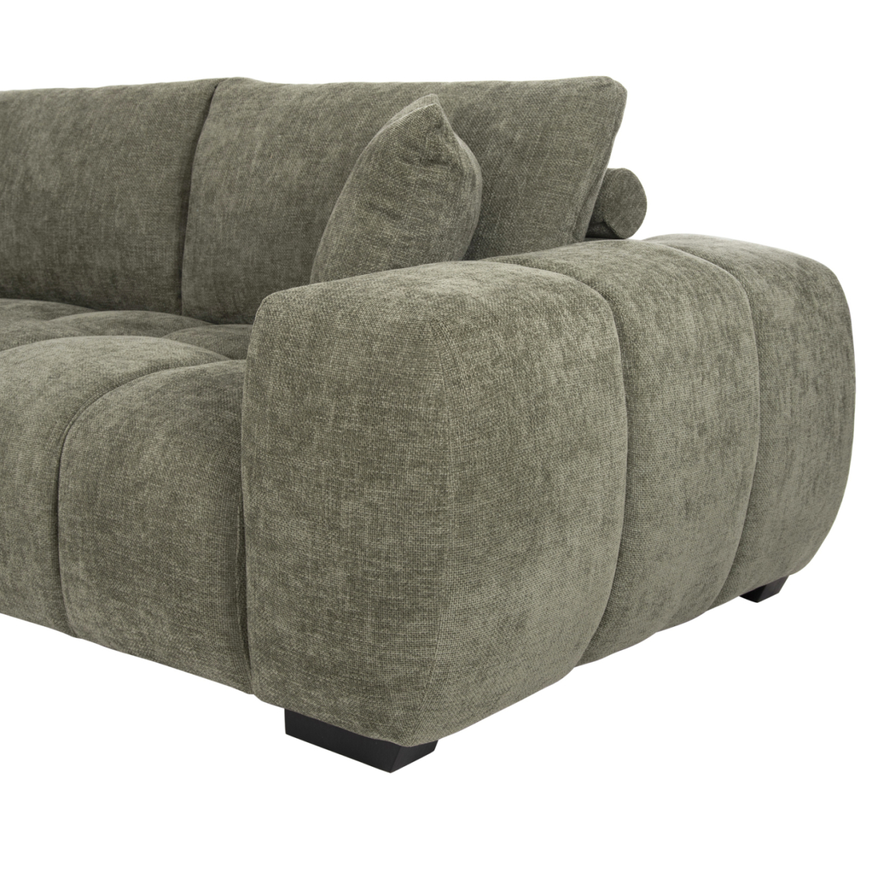 CORNER SOFA (LEFT) COVEN HM3266.04L GREEN FABRIC 298x102-208x85Hcm. [10]