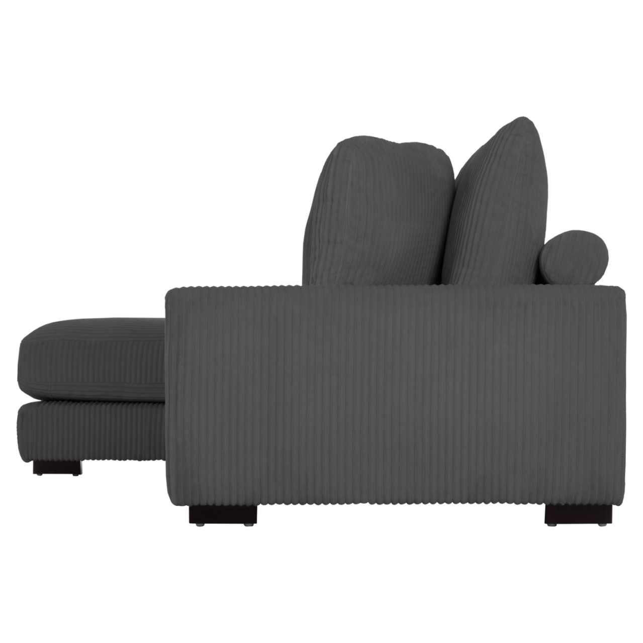 CORNER SOFA LEFT CRANFIELD HM3287.01L GREY CORD FABRIC 315x167(corner)x67Hcm. [4]