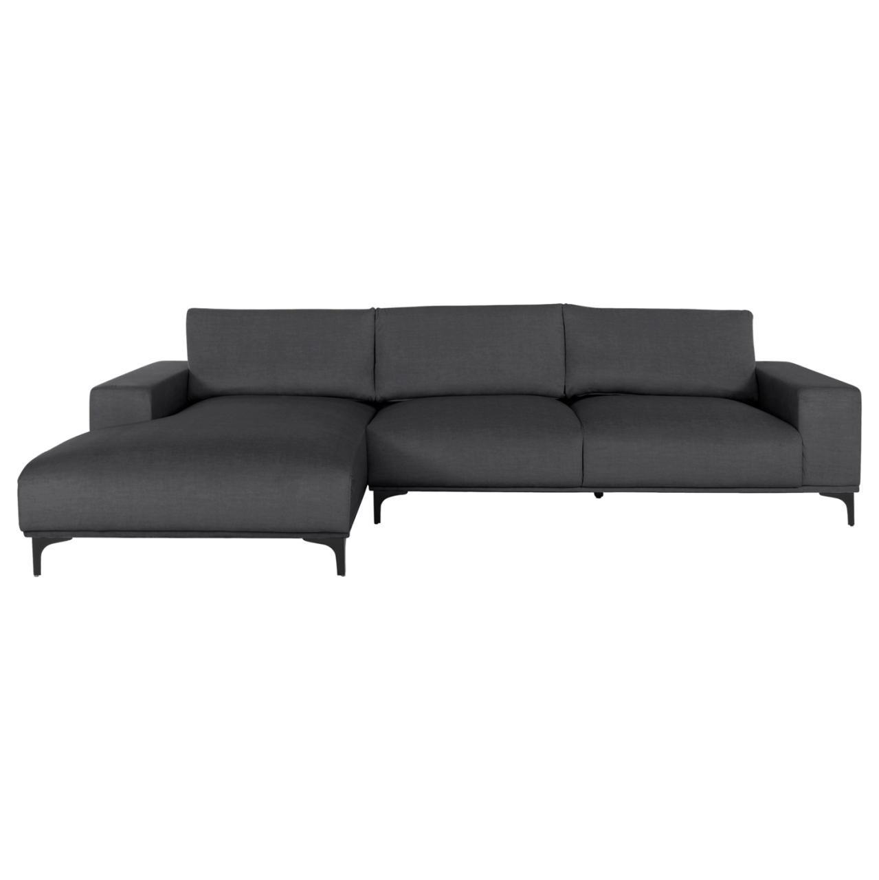 CORNER SOFA (LEFT) NOA HM3278.02L ANTHRACITE FABRIC 288x90-157x67-80Hcm. [3]