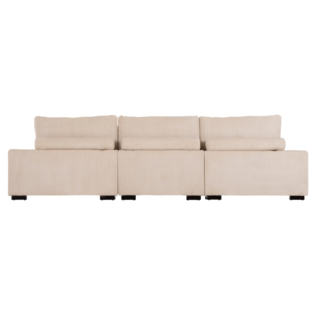 CORNER SOFA RIGHT CRANFIELD HM3287.02R BEIGE CORD FABRIC 315x167(corner)x67Hcm. [5]