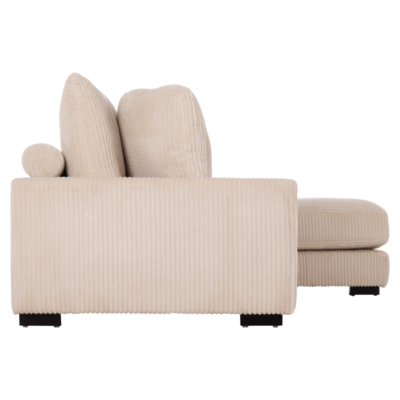 CORNER SOFA RIGHT CRANFIELD HM3287.02R BEIGE CORD FABRIC 315x167(corner)x67Hcm. [4]