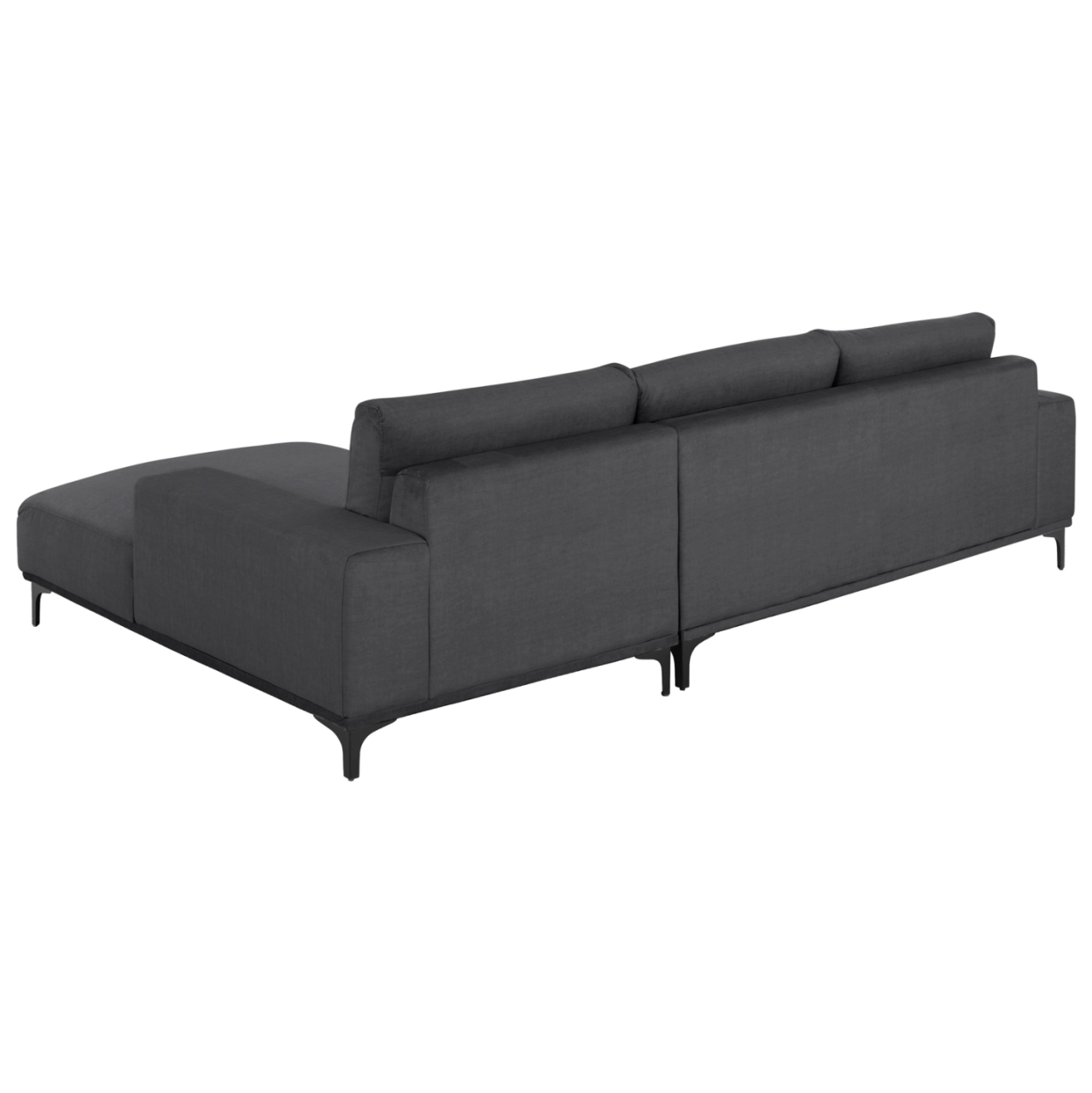 CORNER SOFA (RIGHT) NOA HM3278.02R ANTHRACITE FABRIC 288x90-157x67-80Hcm. [5]