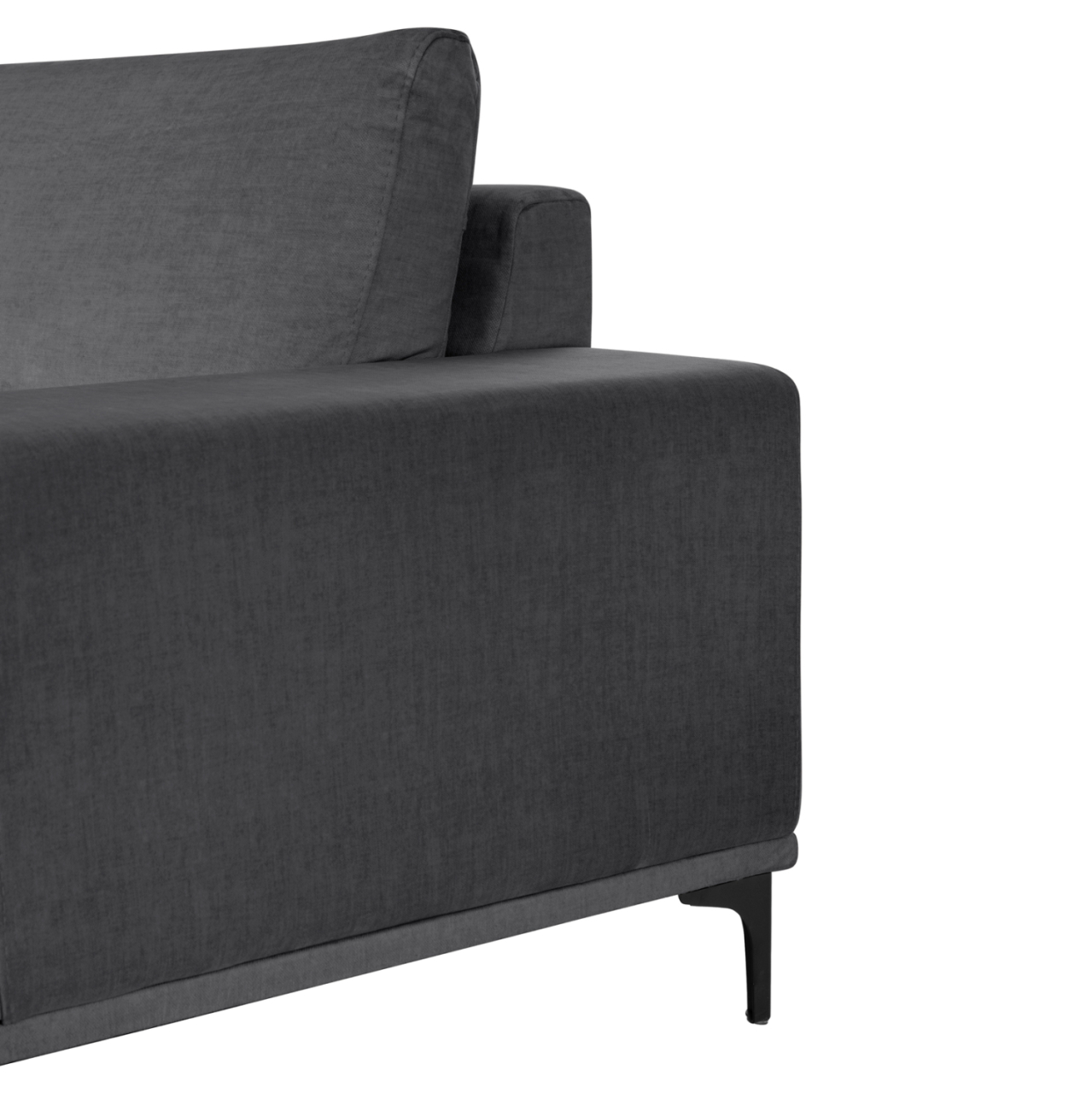 CORNER SOFA (RIGHT) NOA HM3278.02R ANTHRACITE FABRIC 288x90-157x67-80Hcm. [10]