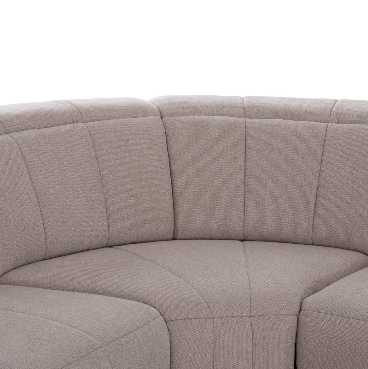 CORNER SOFA WITH 2 RECLINE SEATS ORACLE HM3290.02 BEIGE FABRIC 260x260x90(seat depth)x94Hcm. [7]