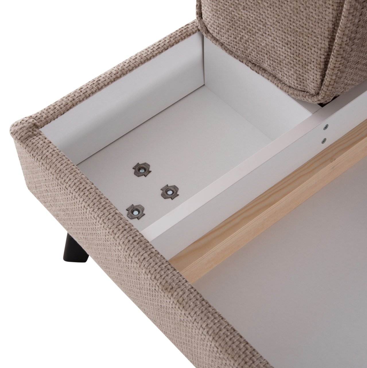 CORNER SOFABED (LEFT) ZENORA HM3337.03L BEIGE FABRIC 303x214x80Hcm [10]