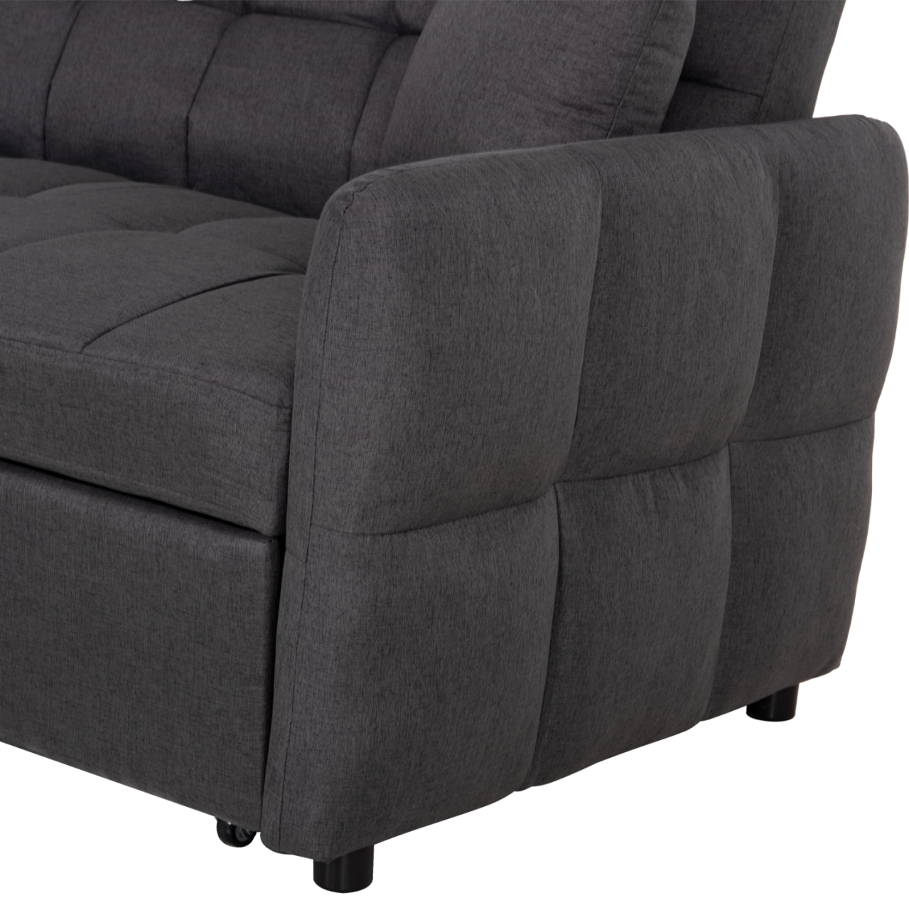 CORNER SOFABED REVERSIBLE NEZU HM3294.01 GREY FABRIC 210x140x78Hcm. [7]
