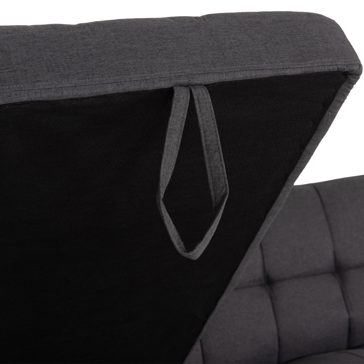 CORNER SOFABED REVERSIBLE NEZU HM3294.01 GREY FABRIC 210x140x78Hcm. [9]