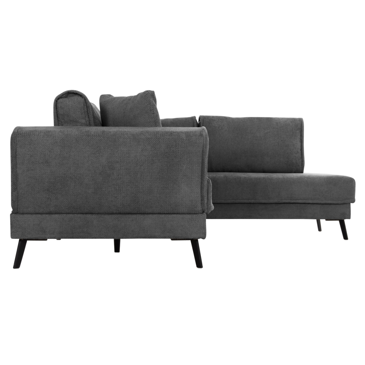 CORNER SOFABED (RIGHT) ZENORA HM3337.01R DARK GREY FABRIC 303x214x80Hcm [6]