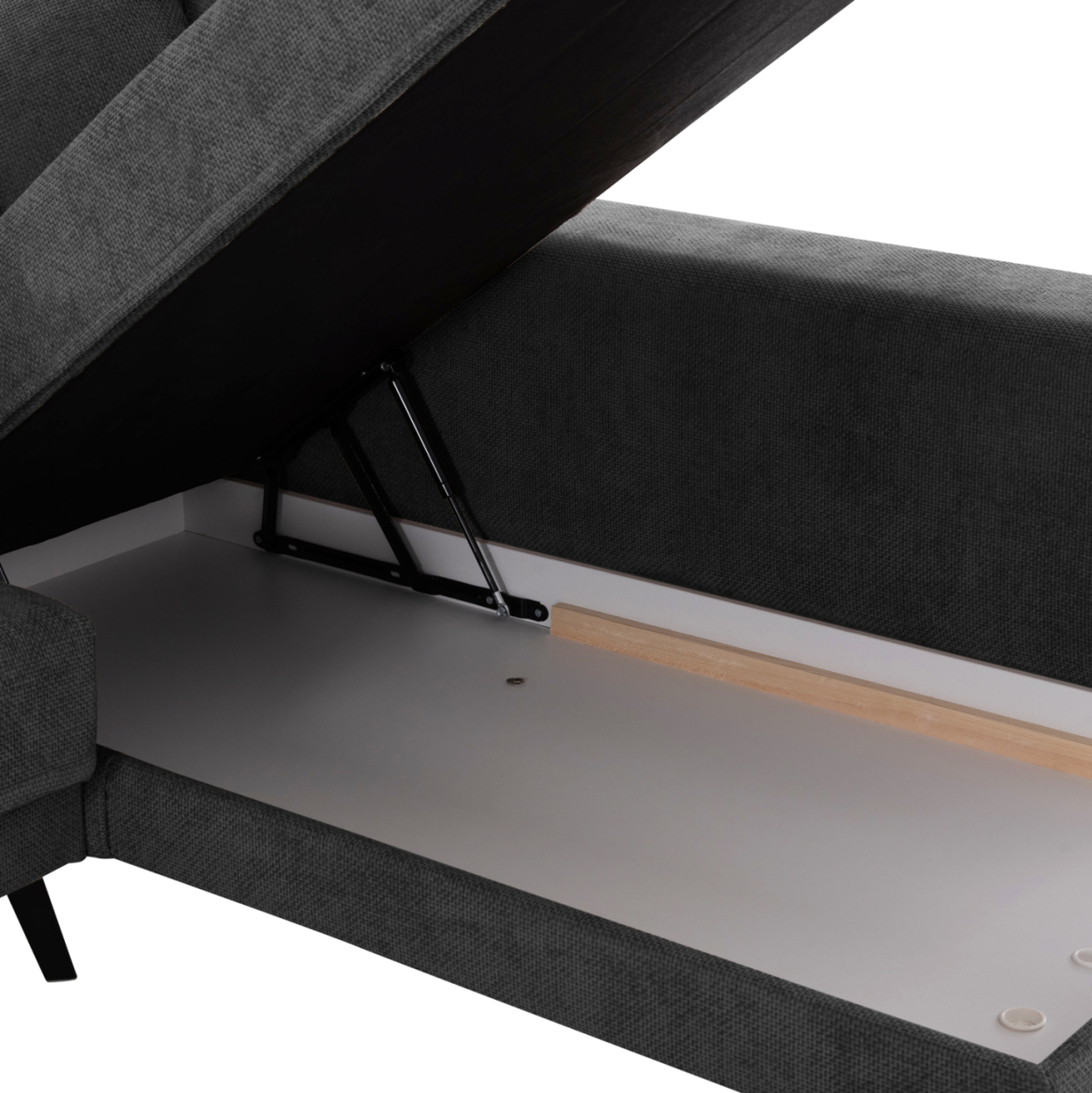 CORNER SOFABED (RIGHT) ZENORA HM3337.01R DARK GREY FABRIC 303x214x80Hcm [9]