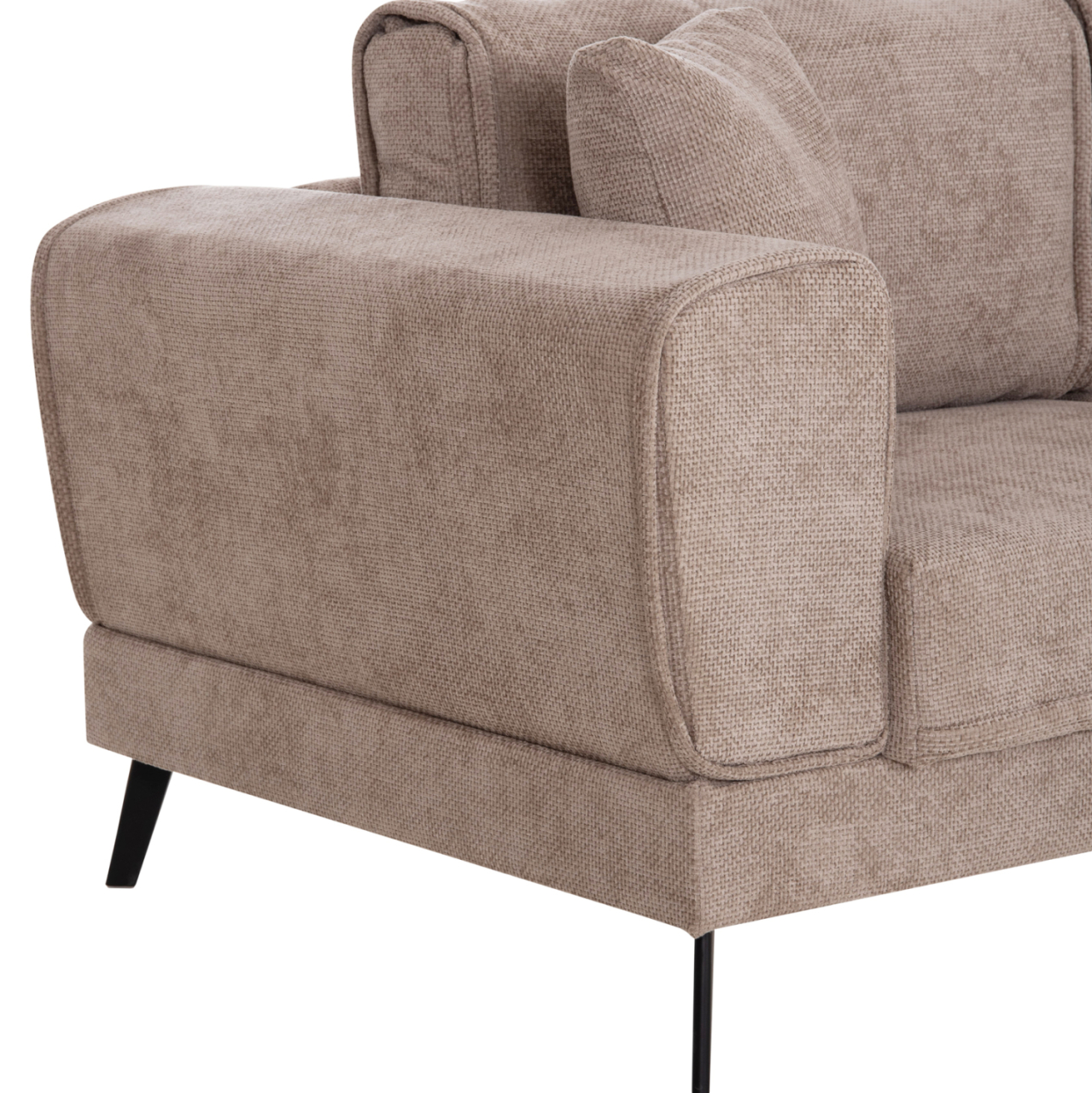 CORNER SOFABED (RIGHT) ZENORA HM3337.03R BEIGE FABRIC 303x214x80Hcm [8]