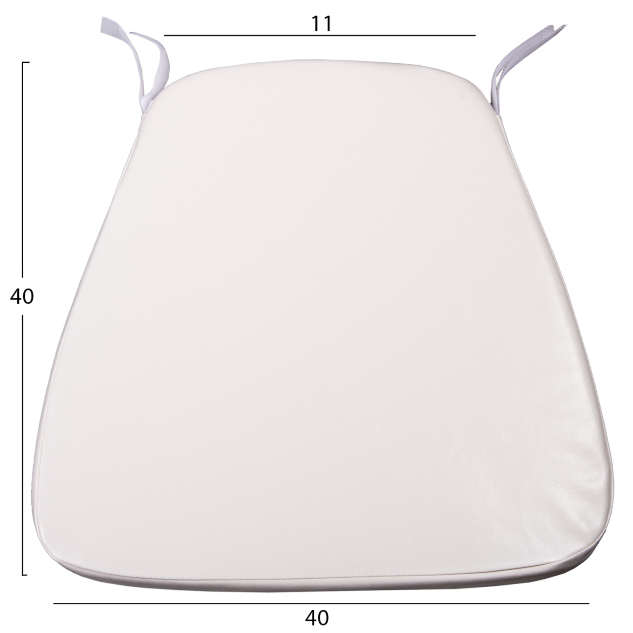 CUSHION TIFFANYS HM8058.41C WHITE PU LEATHER 3cm.THICK [2]