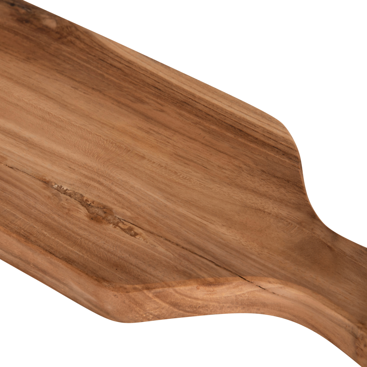 CUTTING BOARD FOR THE KITCHEN HM4285 TEAK WOOD IN NATURAL-WITH HANDLE and HANGING HOLE 15x58x2Hcm. [6]
