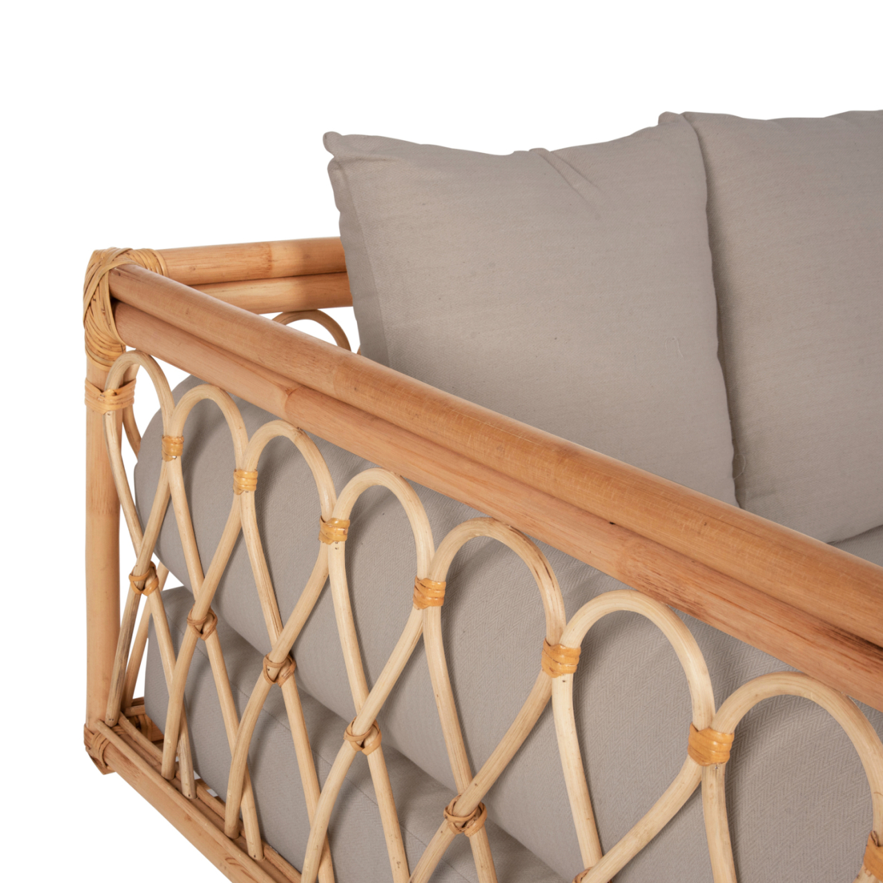 DAYBED-SOFA ALIKI HM9658 RATTAN IN NATURAL-BEIGE CUSHIONS 200x100x76Hcm. [9]