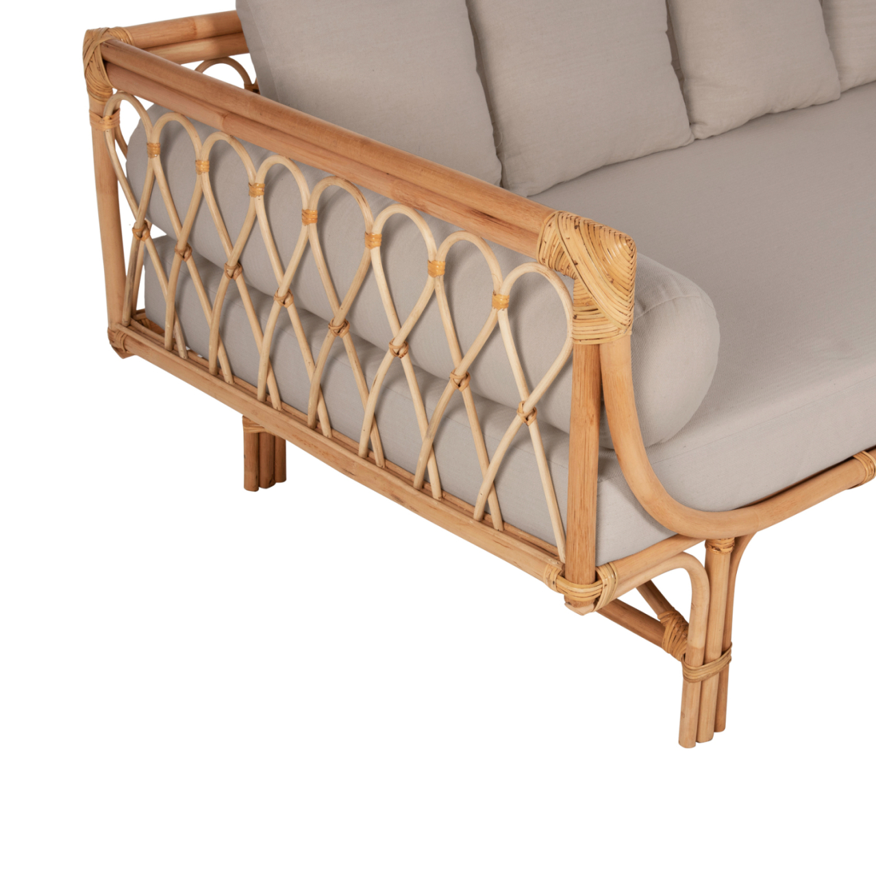 DAYBED-SOFA ALIKI HM9658 RATTAN IN NATURAL-BEIGE CUSHIONS 200x100x76Hcm. [7]
