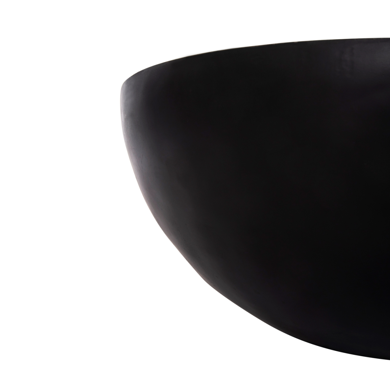 DECOR ROUND COFFEE TABLE BOWL HM8717.21 BLACK WITH ACACIA WOOD TOP Φ90X37.5Hcm. [7]