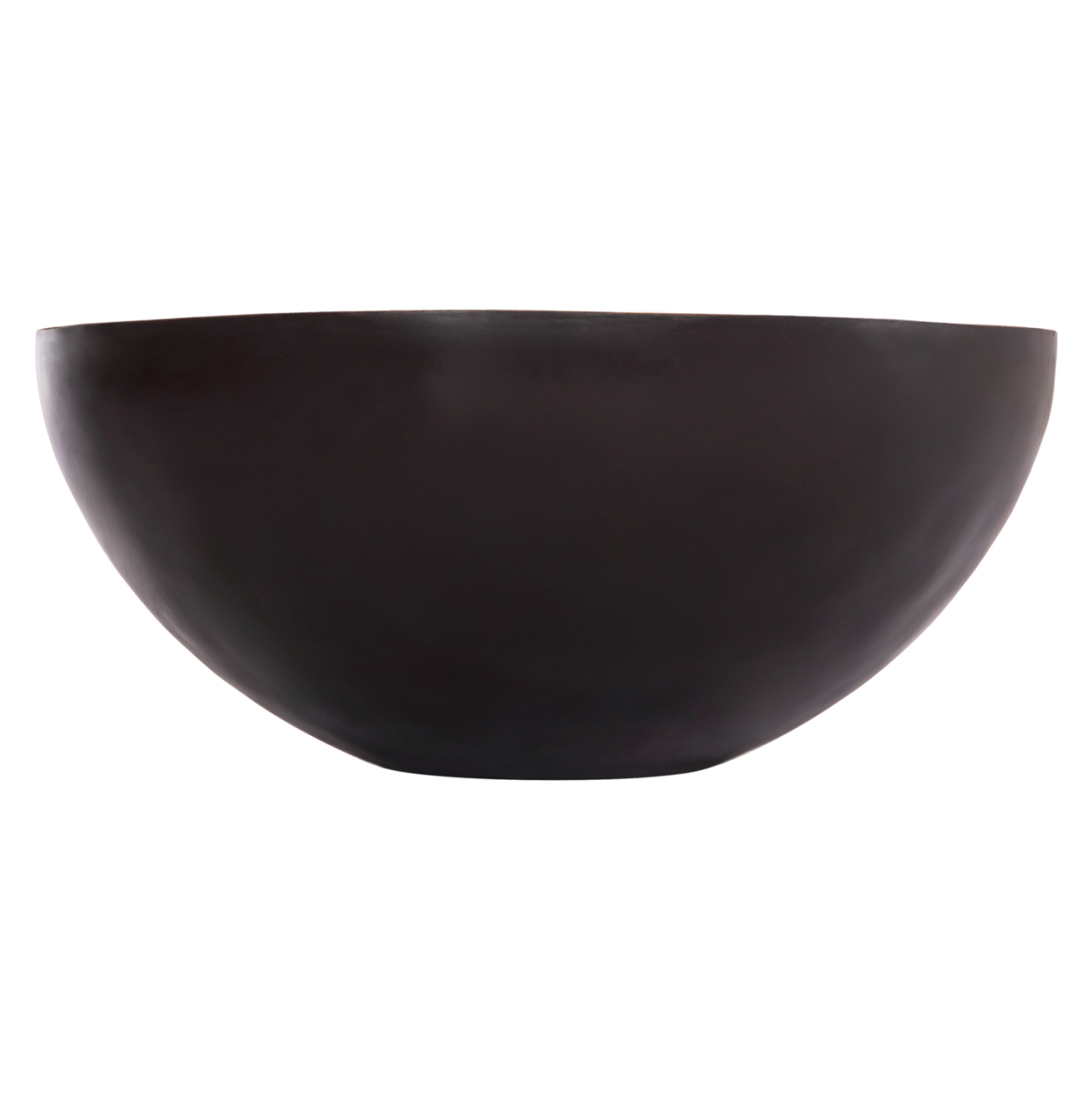 DECOR ROUND COFFEE TABLE BOWL HM8717.22 RUSTY WITH ACACIA WOOD TOP Φ89.5X39Hcm. [4]