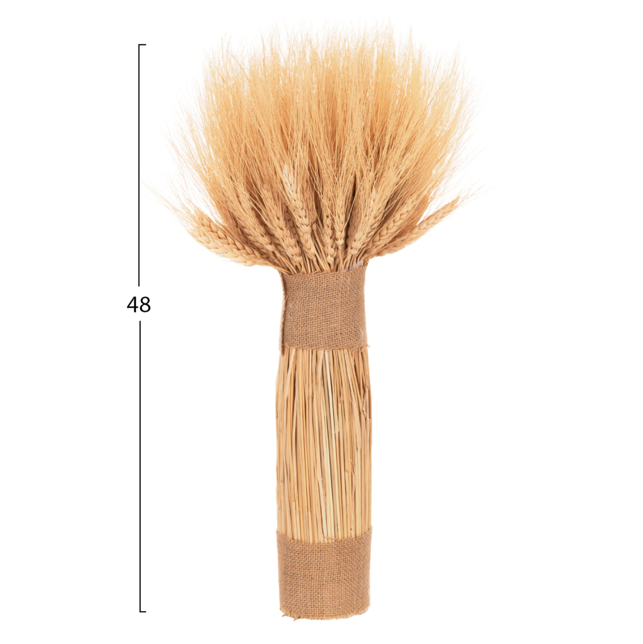 DECORATIVE DRIED WHEAT BOUQUET HM7963 NATURAL COLOR 48Hcm. [2]