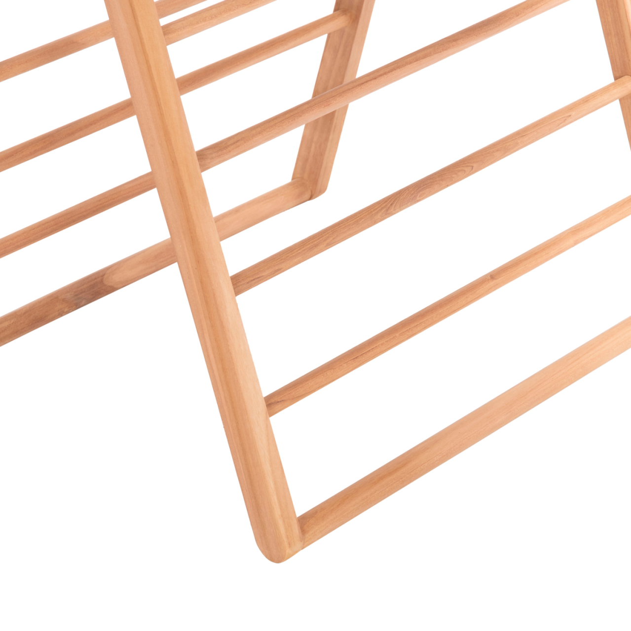 DECORATIVE FLOOR HANGER METIC HM18139 TEAK WOOD IN NATURAL 70x70x102.5Hcm. [6]