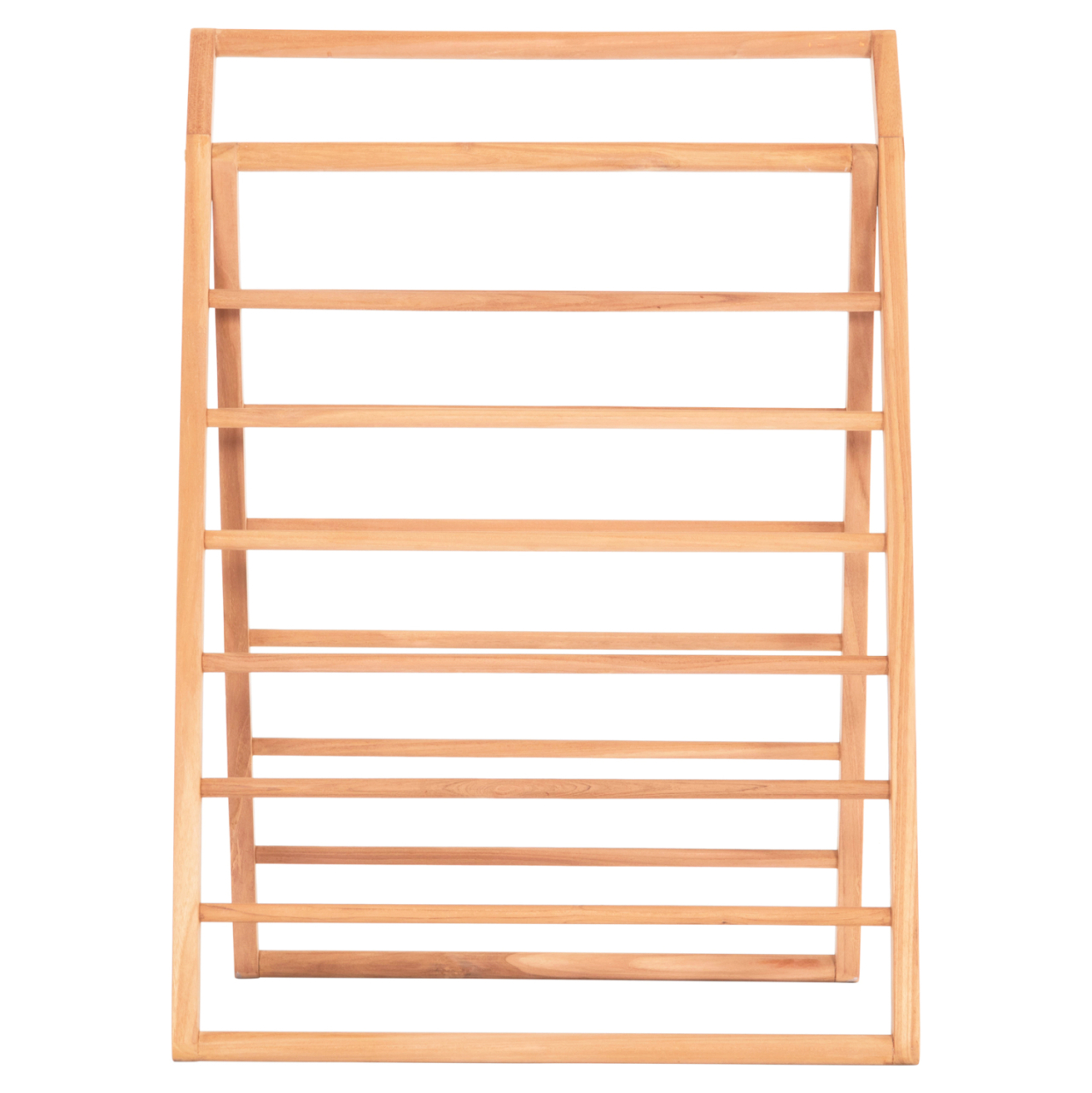 DECORATIVE FLOOR HANGER METIC HM18139 TEAK WOOD IN NATURAL 70x70x102.5Hcm. [2]