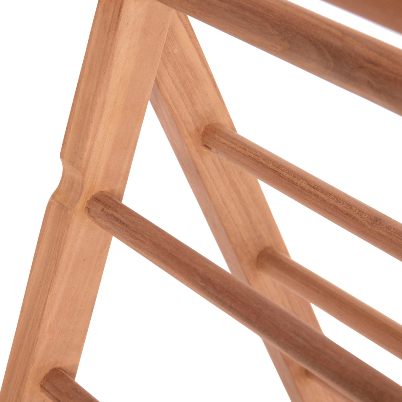 DECORATIVE FLOOR HANGER METIC HM18139 TEAK WOOD IN NATURAL 70x70x102.5Hcm. [5]