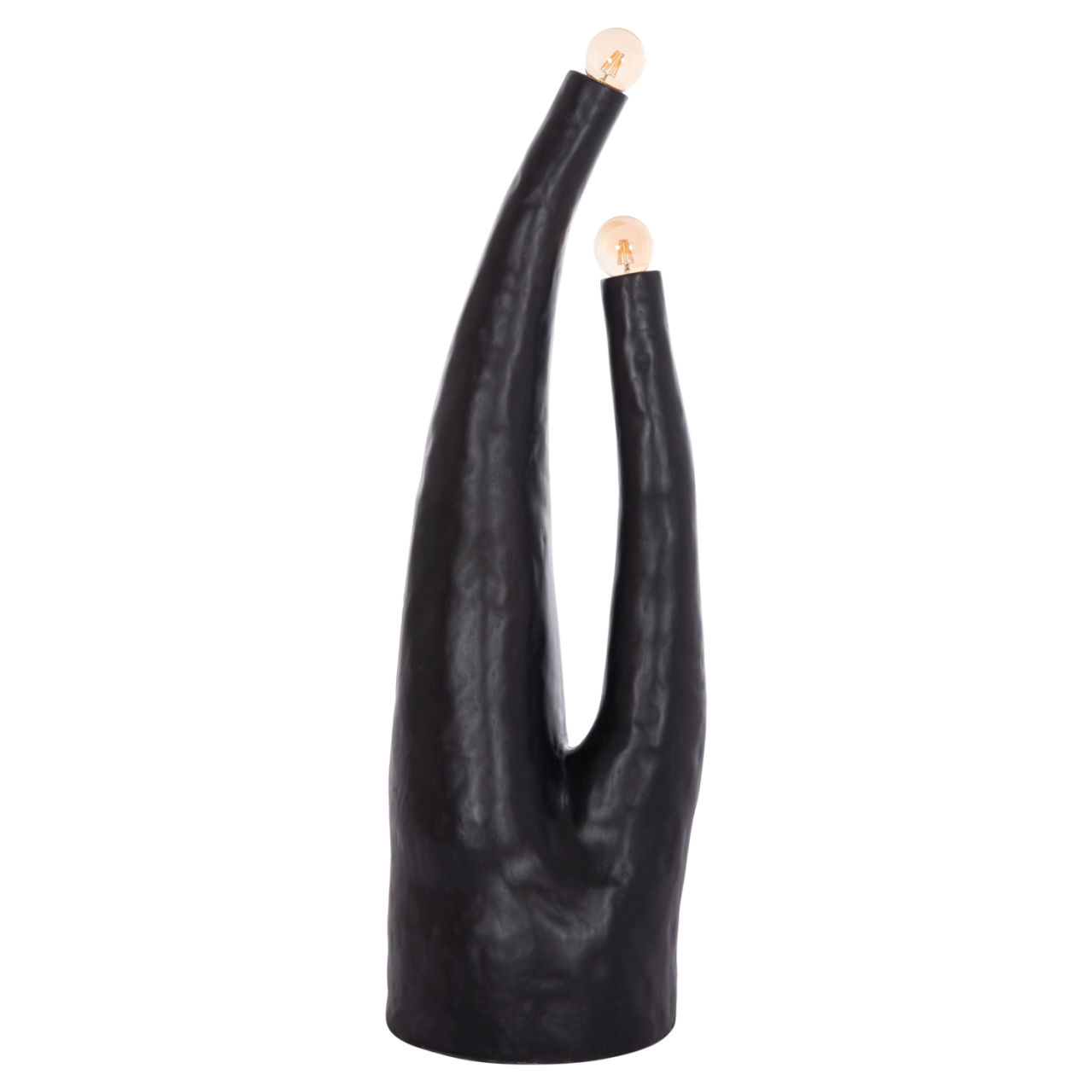 DECORATIVE FLOOR LAMP TUSKEN HM4702.01 FIBER CEMENT-BLACK 50x43x145Hcm. [3]