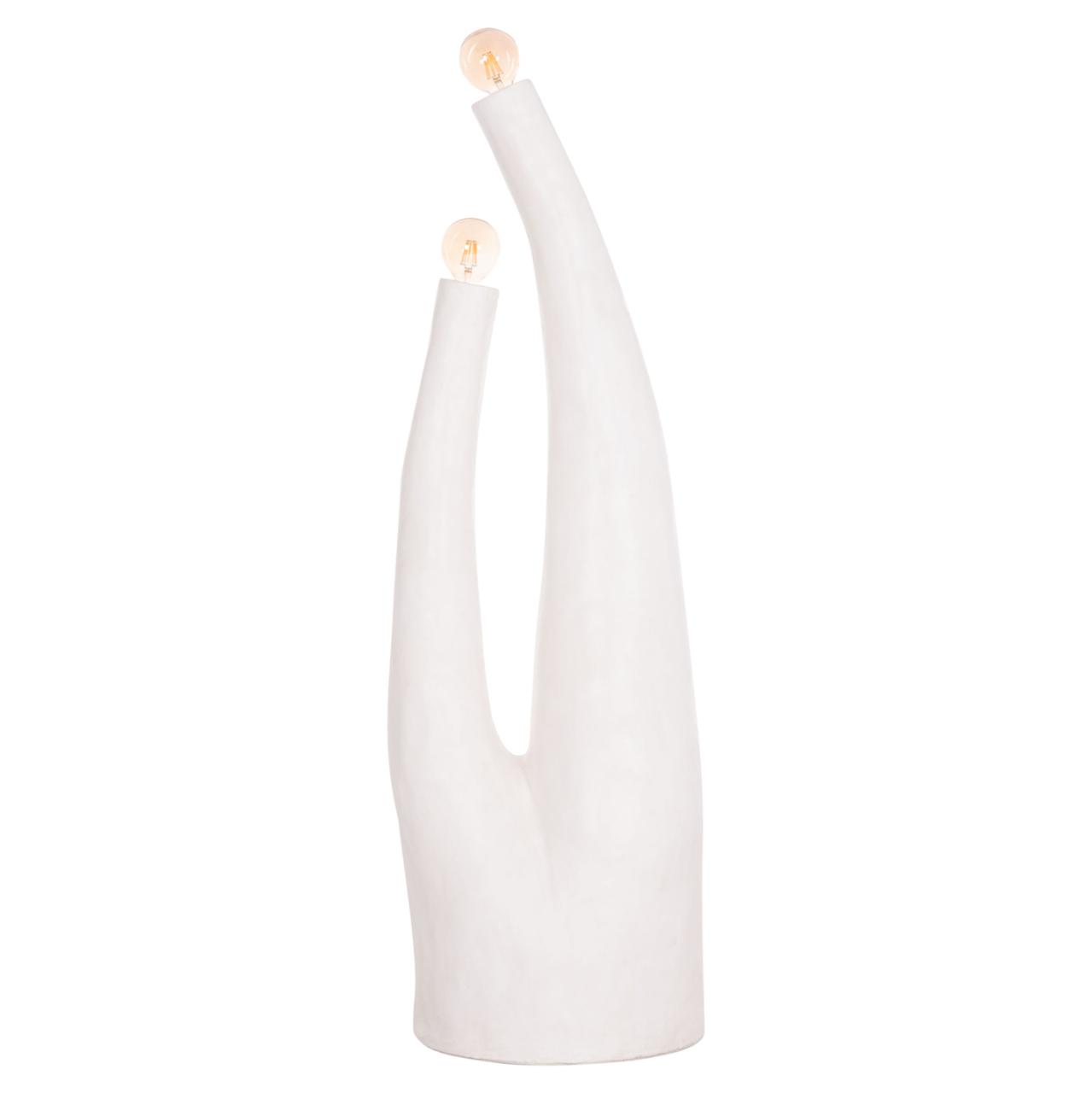DECORATIVE FLOOR LAMP TUSKEN HM4702.02 FIBER CEMENT-WHITE 50x43x145Hcm. [3]